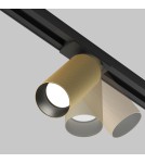 Lamps for 1 phase busbars - Maytoni Artisan UNITY Single-Circuit Rail Spotlight 1xGU10 12W Black, Gold Matte TR089-1-GU10-BMG - product 6