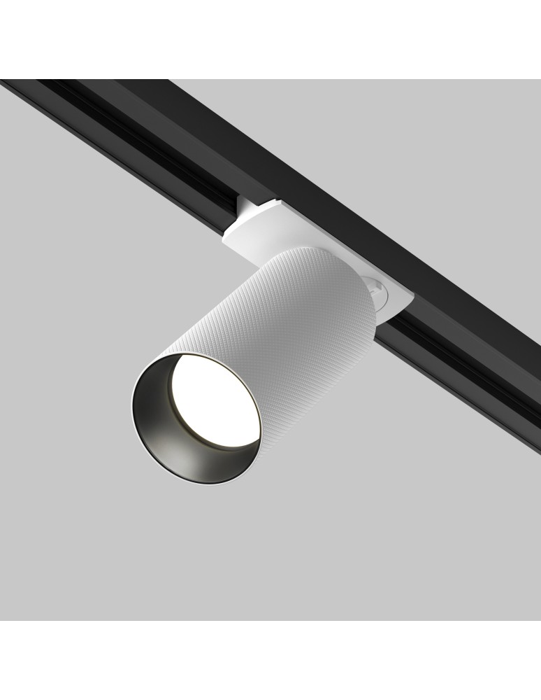 Lamps for 1 phase busbars - Maytoni Artisan UNITY Single-Circuit Rail Spotlight 1xGU10 12W White TR089-1-GU10-WW - product kolory-swiatla.pl 4