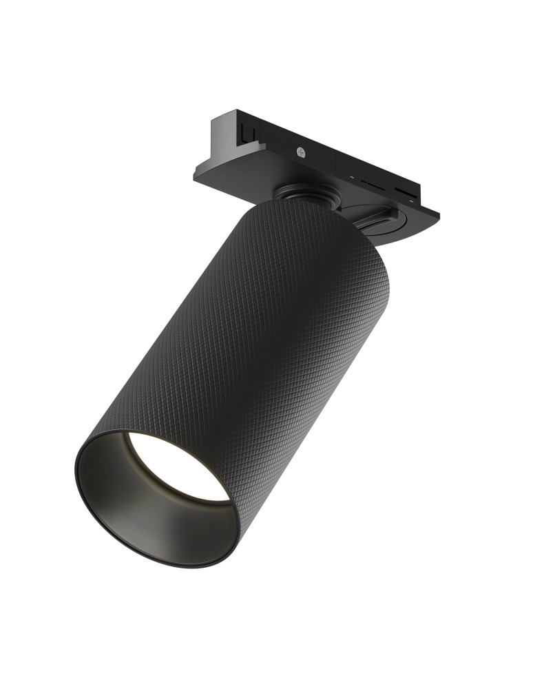 Lamps for 1 phase busbars - Maytoni Artisan UNITY Single-Circuit Rail Spotlight 1xGU10 12W Black TR089-1-GU10-BB - product kolory-swiatla.pl 1