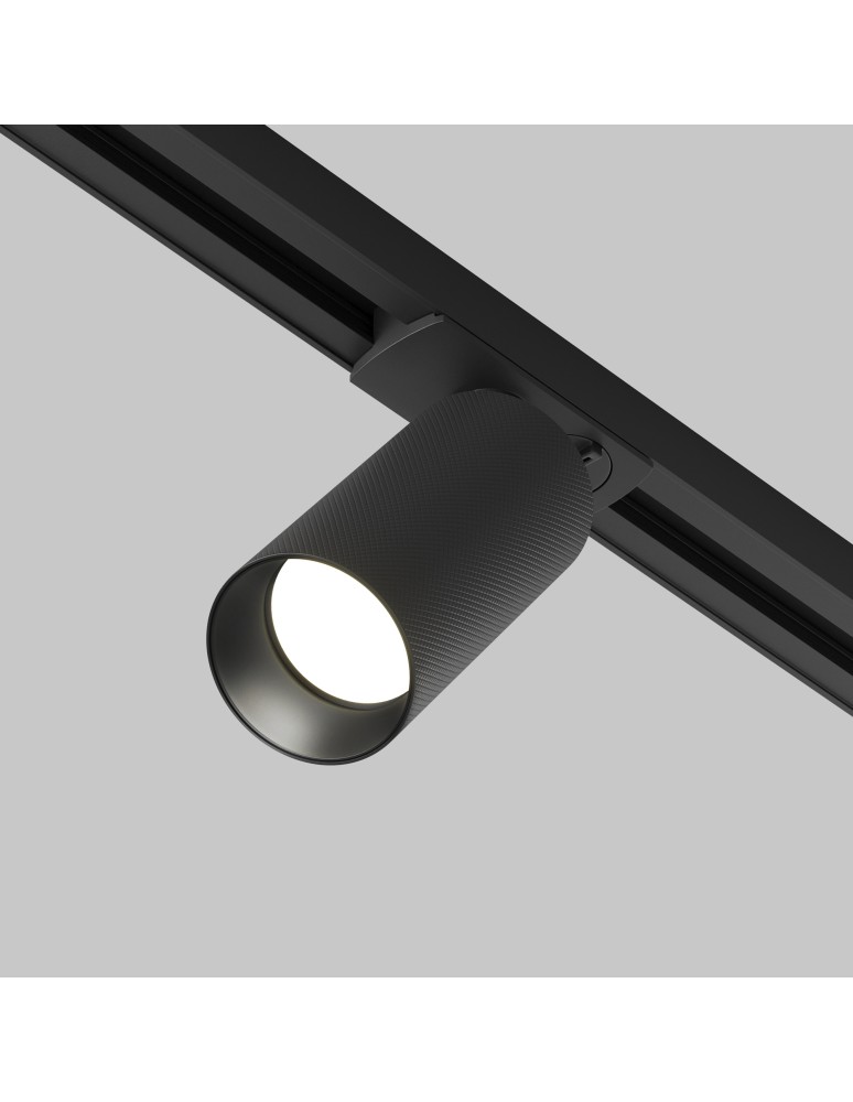 Lamps for 1 phase busbars - Maytoni Artisan UNITY Single-Circuit Rail Spotlight 1xGU10 12W Black TR089-1-GU10-BB - product kolory-swiatla.pl 5