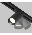 Lamps for 1 phase busbars - Maytoni Artisan UNITY Single-Circuit Rail Spotlight 1xGU10 12W Black TR089-1-GU10-BB - product 7