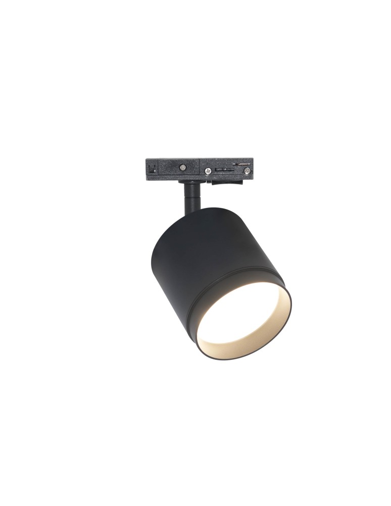 Lamps for 1 phase busbars - Maytoni Polar Spotlight for UNITY Single-Circuit Rail 1xGX53 15W Black TR088-1-GX53-B - product kolory-swiatla.pl 1