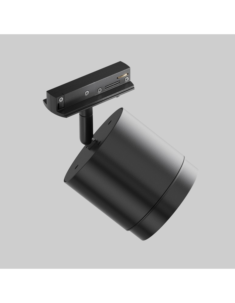 Lamps for 1 phase busbars - Maytoni Polar Spotlight for UNITY Single-Circuit Rail 1xGX53 15W Black TR088-1-GX53-B - product kolory-swiatla.pl 6