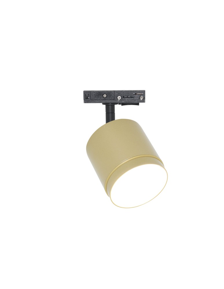 Lamps for 1 phase busbars - Maytoni Polar Spotlight for UNITY Single-Circuit Bus 1xGX53 15W Black, Gold Mat TR088-1-GX53-MG - product kolory-swiatla.pl 1