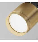 Lamps for 1 phase busbars - Maytoni Polar Spotlight for UNITY Single-Circuit Bus 1xGX53 15W Black, Gold Mat TR088-1-GX53-MG - product 3