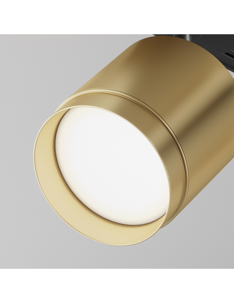Lamps for 1 phase busbars - Maytoni Polar Spotlight for UNITY Single-Circuit Bus 1xGX53 15W Black, Gold Mat TR088-1-GX53-MG - product kolory-swiatla.pl 3