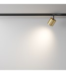 Lamps for 1 phase busbars - Maytoni Polar Spotlight for UNITY Single-Circuit Bus 1xGX53 15W Black, Gold Mat TR088-1-GX53-MG - product 4