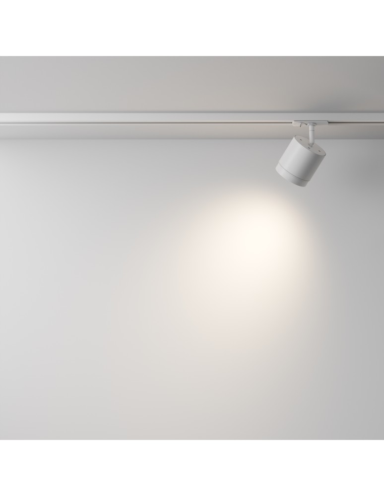Lamps for 1 phase busbars - Maytoni Polar Spotlight for UNITY Single Circuit Bus 1xGX53 15W White TR088-1-GX53-W. - product kolory-swiatla.pl 4