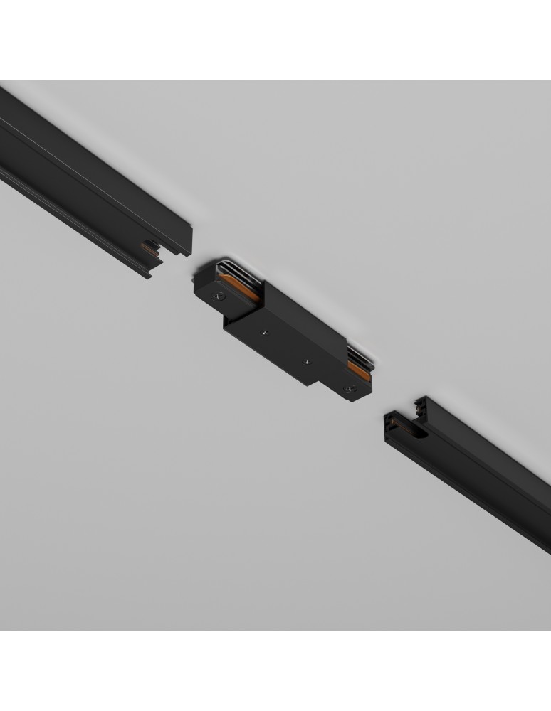Accessories for 1 phase busbars - Maytoni UNITY Surface Mounted Single Circuit Rail Accessories Black TRA001CB-11B - product kolory-swiatla.pl 5