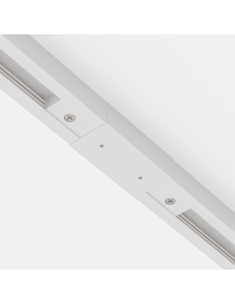 Accessories for 1 phase busbars - Maytoni UNITY Surface Mounted Single Circuit Rail Accessories White TRA001CB-11W - product kolory-swiatla.pl 3