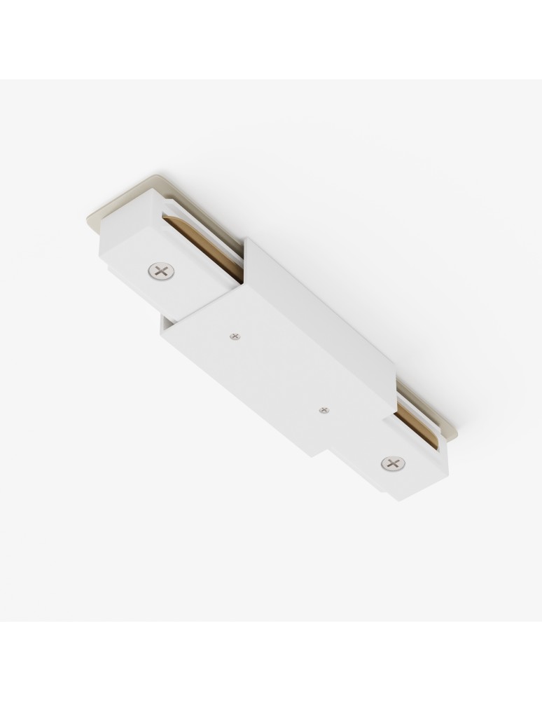 Accessories for 1 phase busbars - Maytoni UNITY Surface Mounted Single Circuit Rail Accessories White TRA001CB-11W - product kolory-swiatla.pl 4