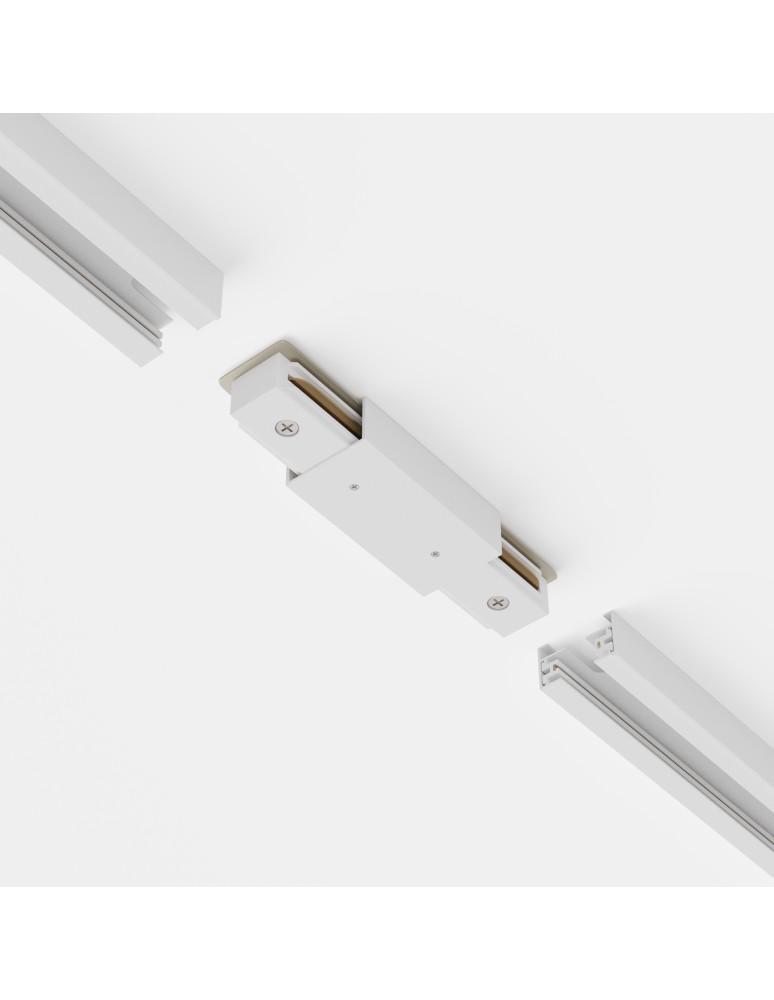Accessories for 1 phase busbars - Maytoni UNITY Surface Mounted Single Circuit Rail Accessories White TRA001CB-11W - product kolory-swiatla.pl 5