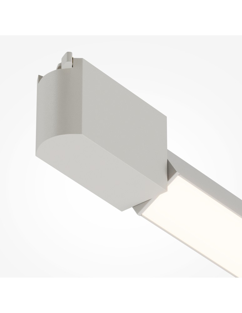 Lamps for 1 phase busbars - Maytoni Basis Rot UNITY LED single circuit bus lamp 12W 780lm 3000K White TR104-1-12W3K-W-DE. - product kolory-swiatla.pl 2