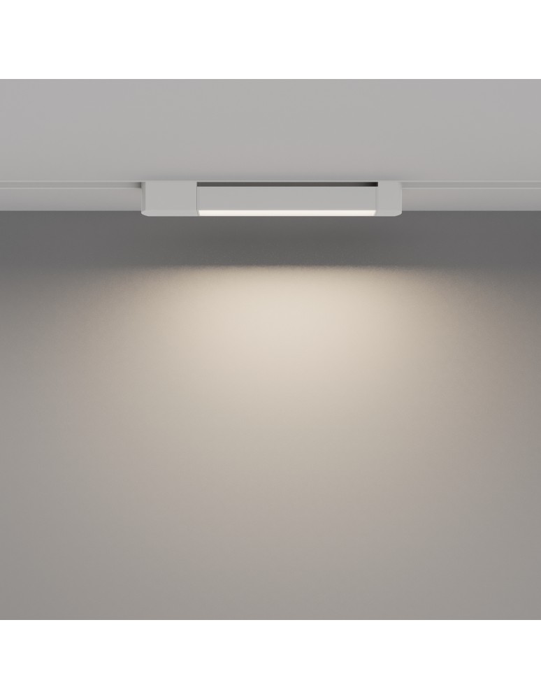 Lamps for 1 phase busbars - Maytoni Basis Rot UNITY LED single circuit bus lamp 12W 980lm 4000K White TR104-1-12W4K-W-DE. - product kolory-swiatla.pl 3