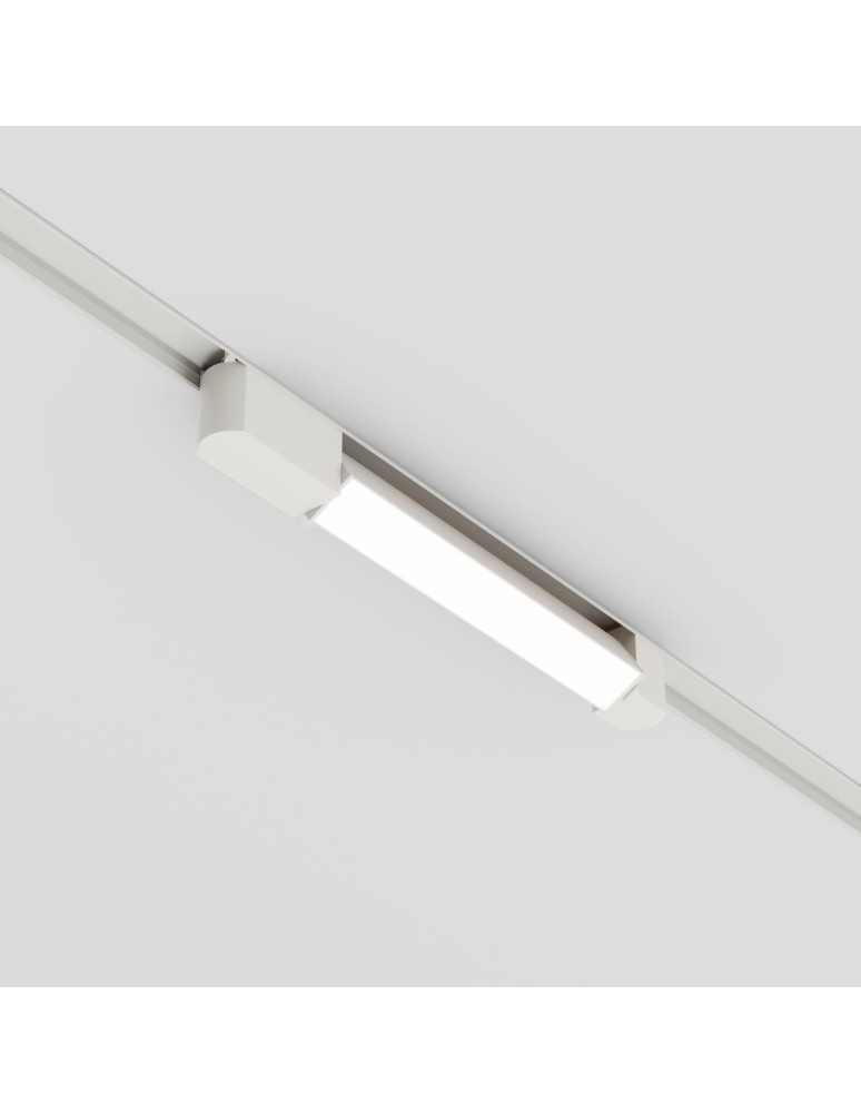 Lamps for 1 phase busbars - Maytoni Basis Rot UNITY LED single circuit bus lamp 12W 980lm 4000K White TR104-1-12W4K-W-DE. - product kolory-swiatla.pl 4