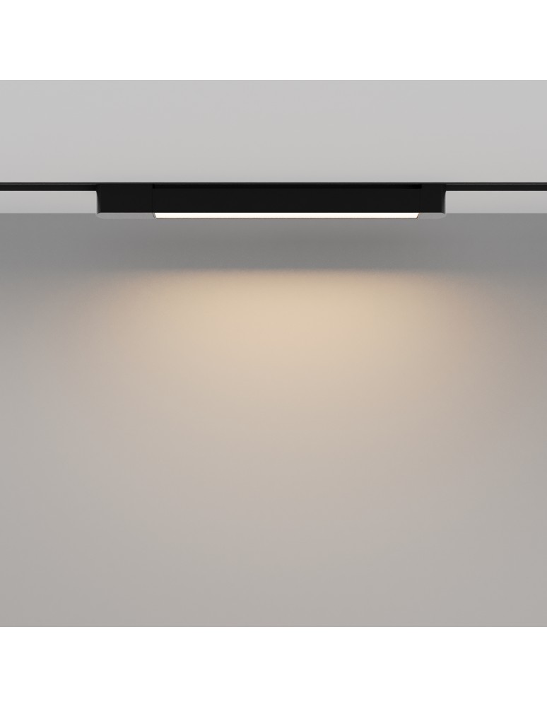 Lamps for 1 phase busbars - Maytoni Basis Rot Single Circuit Bus Lamp UNITY LED 24W 1540lm 3000K Black TR104-1-24W3K-B-DE. - product kolory-swiatla.pl 3