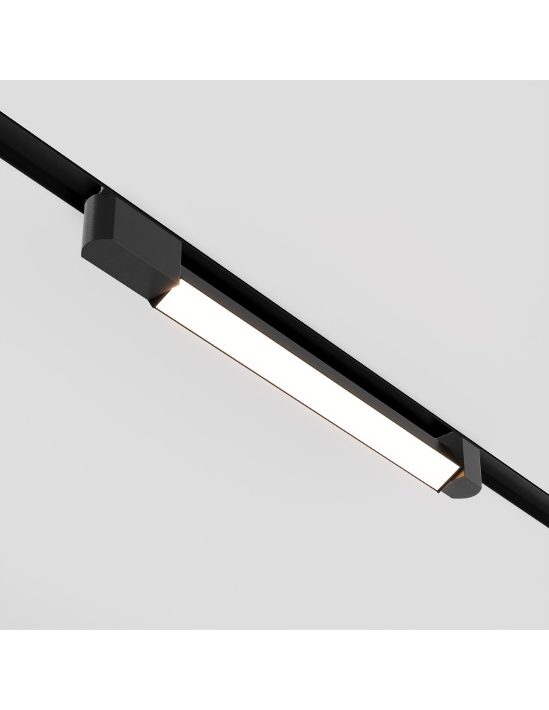 Lamps for 1 phase busbars - Maytoni Basis Rot Single Circuit Bus Lamp UNITY LED 24W 1540lm 3000K Black TR104-1-24W3K-B-DE. - product kolory-swiatla.pl 4