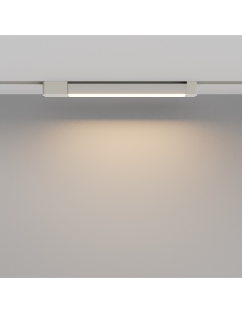 Lamps for 1 phase busbars - Maytoni Basis Rot UNITY LED single circuit bus lamp 24W 1540lm 3000K White TR104-1-24W3K-W-DE. - product kolory-swiatla.pl 3