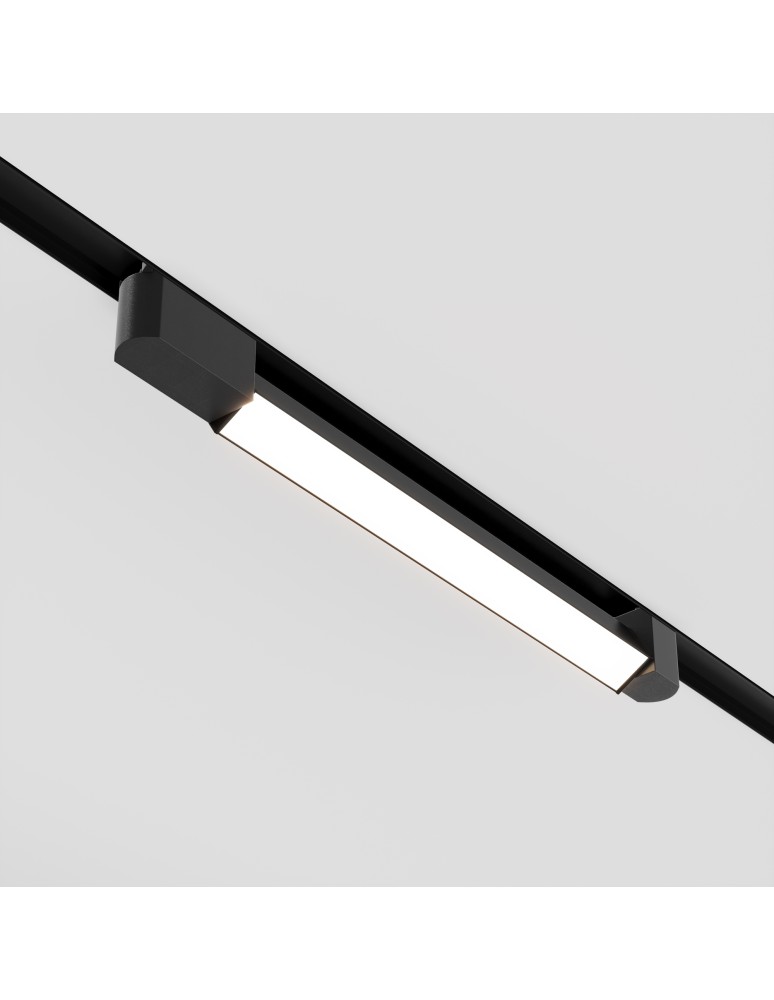 Lamps for 1 phase busbars - Maytoni Basis Rot UNITY LED single circuit bus lamp 24W 1900lm 4000K Black TR104-1-24W4K-B-DE. - product kolory-swiatla.pl 4