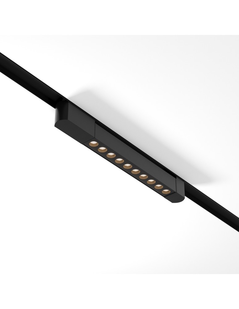 Lamps for 1 phase busbars - Maytoni Points Rot Single Circuit Bus Lamp UNITY LED 10W 760lm 4000K Black TR010-1-10W4K-M-B-DE. - product kolory-swiatla.pl 4