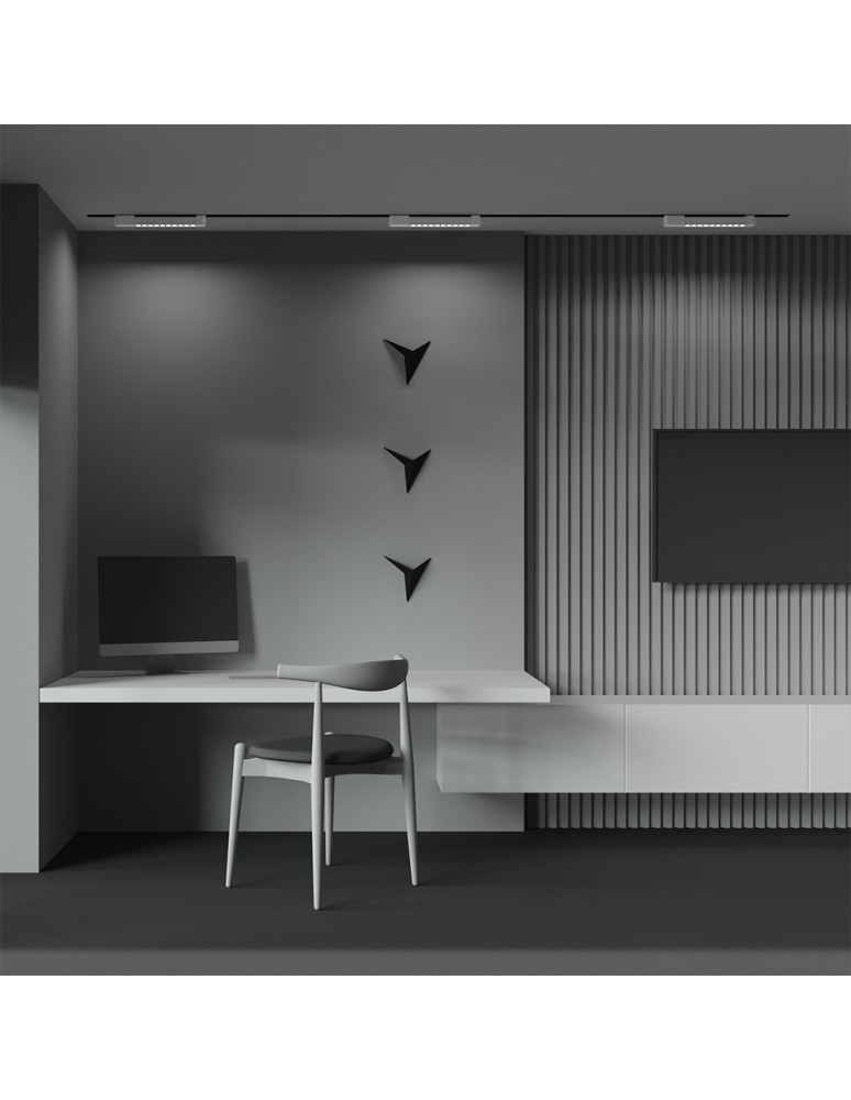 Lamps for 1 phase busbars - Maytoni Points Rot UNITY LED single circuit bus lamp 10W 760lm 4000K White TR010-1-10W4K-M-W-DE - product kolory-swiatla.pl 7