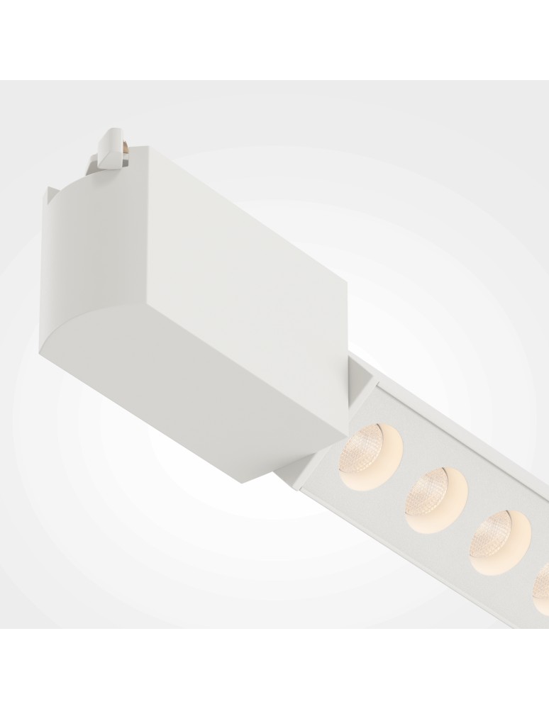 Lamps for 1 phase busbars - Maytoni Points Rot UNITY LED single circuit bus lamp 22W 1130lm 3000K White TR010-1-22W3K-M-W-DE - product kolory-swiatla.pl 2