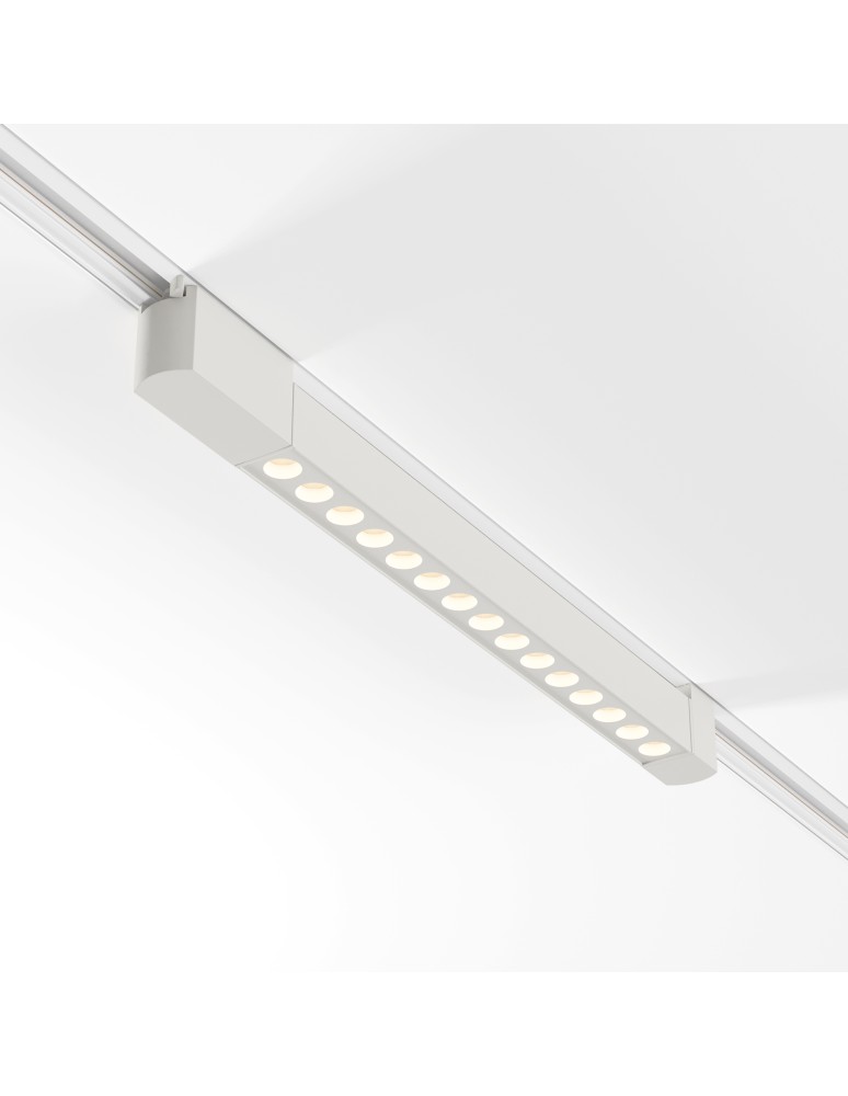 Lamps for 1 phase busbars - Maytoni Points Rot UNITY LED single circuit bus lamp 22W 1130lm 3000K White TR010-1-22W3K-M-W-DE - product kolory-swiatla.pl 4