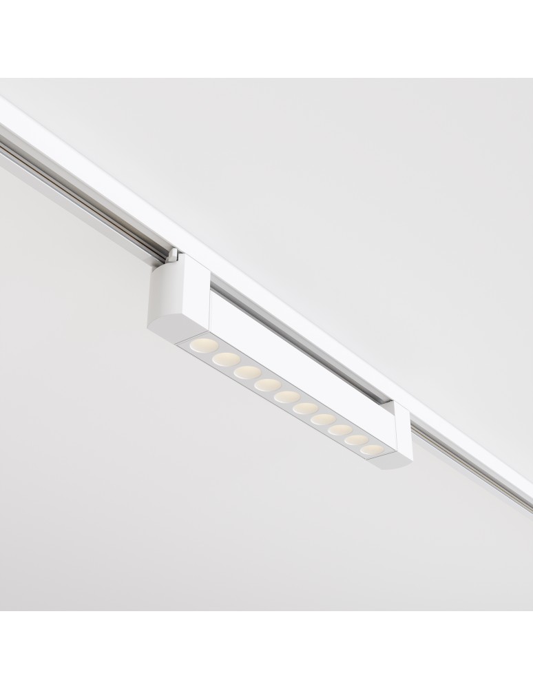 Lamps for 1 phase busbars - Maytoni Points Rot UNITY LED single circuit bus lamp 10W 750lm 3000K White TR010-1-10W3K-M-W. - product kolory-swiatla.pl 1