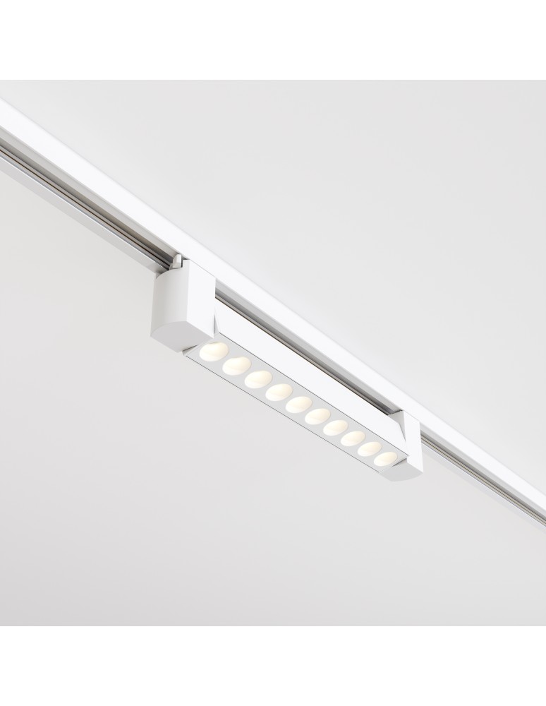 Lamps for 1 phase busbars - Maytoni Points Rot UNITY LED single circuit bus lamp 10W 750lm 3000K White TR010-1-10W3K-M-W. - product kolory-swiatla.pl 6