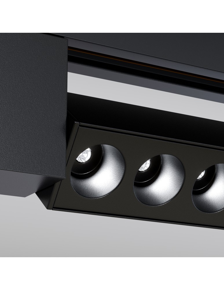 Lamps for 1 phase busbars - Maytoni Points Rot Single Circuit Bus Lamp UNITY LED 10W 750lm 4000K Black TR010-1-10W4K-M-B. - product kolory-swiatla.pl 3