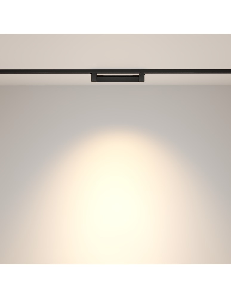 Lamps for 1 phase busbars - Maytoni Points Rot Single Circuit Bus Lamp UNITY LED 10W 750lm 4000K Black TR010-1-10W4K-M-B. - product kolory-swiatla.pl 4