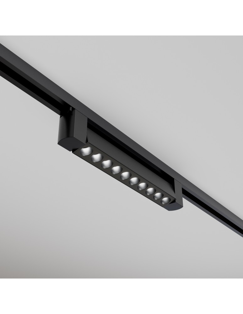 Lamps for 1 phase busbars - Maytoni Points Rot Single Circuit Bus Lamp UNITY LED 10W 750lm 4000K Black TR010-1-10W4K-M-B. - product kolory-swiatla.pl 6