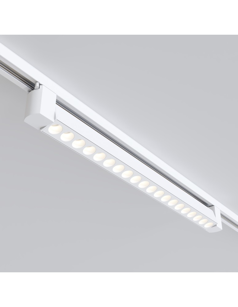 Lamps for 1 phase busbars - Maytoni Points Rot Single Circuit Bus Lamp UNITY LED 20W 1500lm 3000K White TR010-1-20W3K-M-W. - product kolory-swiatla.pl 6