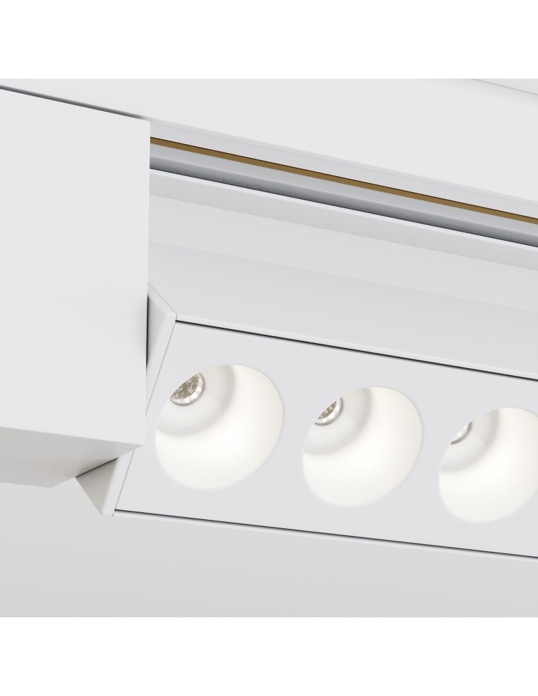 Lamps for 1 phase busbars - Maytoni Points Rot Lamp for UNITY LED Single Circuit Rail 20W 1500lm 4000K White TR010-1-20W4K-M-W. - product kolory-swiatla.pl 2