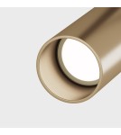 Lamps for 1 phase busbars - Maytoni Elti UNITY Single-Circuit Rail Spotlight 1xGU10 10W Black, Gold TR005-1-GU10-BG - product 3
