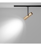 Lamps for 1 phase busbars - Maytoni Elti UNITY Single-Circuit Rail Spotlight 1xGU10 10W Black, Gold TR005-1-GU10-BG - product 4