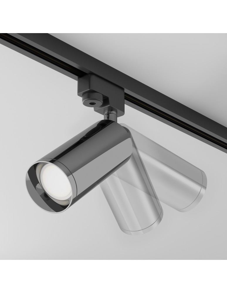 Lamps for 1 phase busbars - Maytoni Focus Spotlight for UNITY Single Circuit Rail 1xGU10 10W Graphite TR004-1-GU10-GF. - product kolory-swiatla.pl 5
