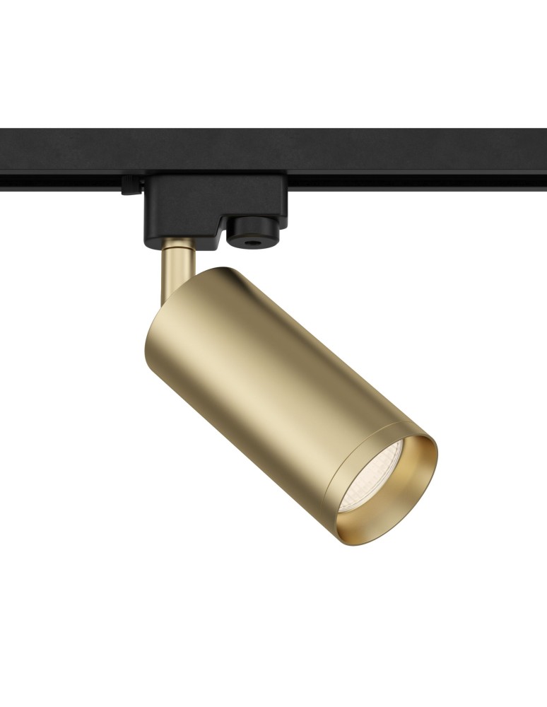 Lamps for 1 phase busbars - Maytoni Focus Spotlight for UNITY Single-Circuit Rail 1xGU10 10W Gold Matte TR004-1-GU10-MG - product kolory-swiatla.pl 1