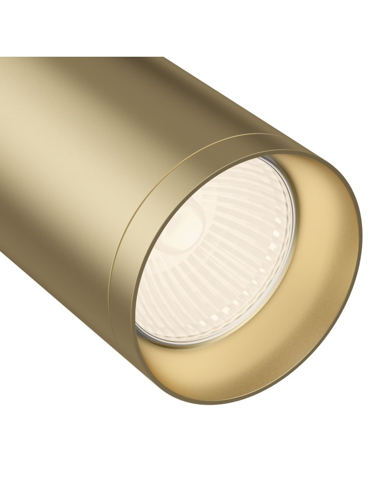 Lamps for 1 phase busbars - Maytoni Focus Spotlight for UNITY Single-Circuit Rail 1xGU10 10W Gold Matte TR004-1-GU10-MG - product kolory-swiatla.pl 3