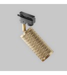 Lamps for 1 phase busbars - Maytoni Focus Design UNITY 1xGU10 10W Gold TR011-1-GU10-G Single Circuit Rail Spotlight. - product 6