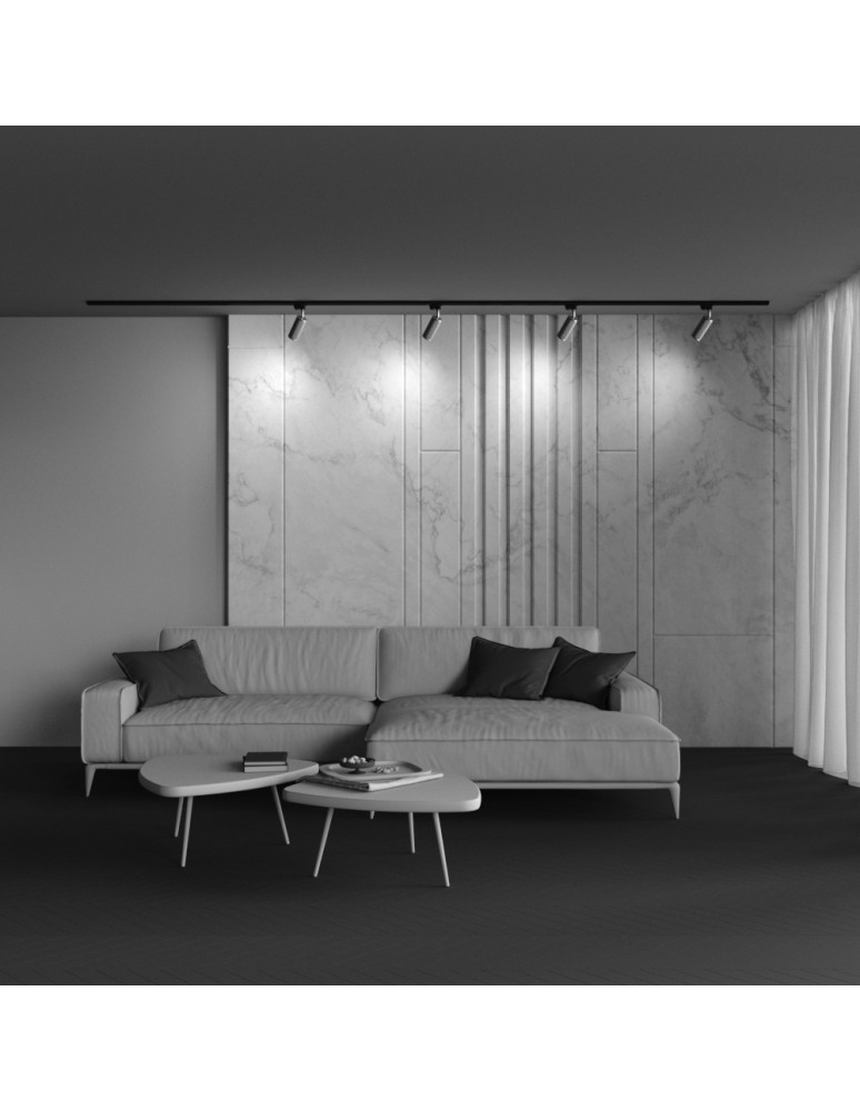 Lamps for 1 phase busbars - Maytoni Focus Design UNITY 1xGU10 10W Gold TR011-1-GU10-G Single Circuit Rail Spotlight. - product kolory-swiatla.pl 8