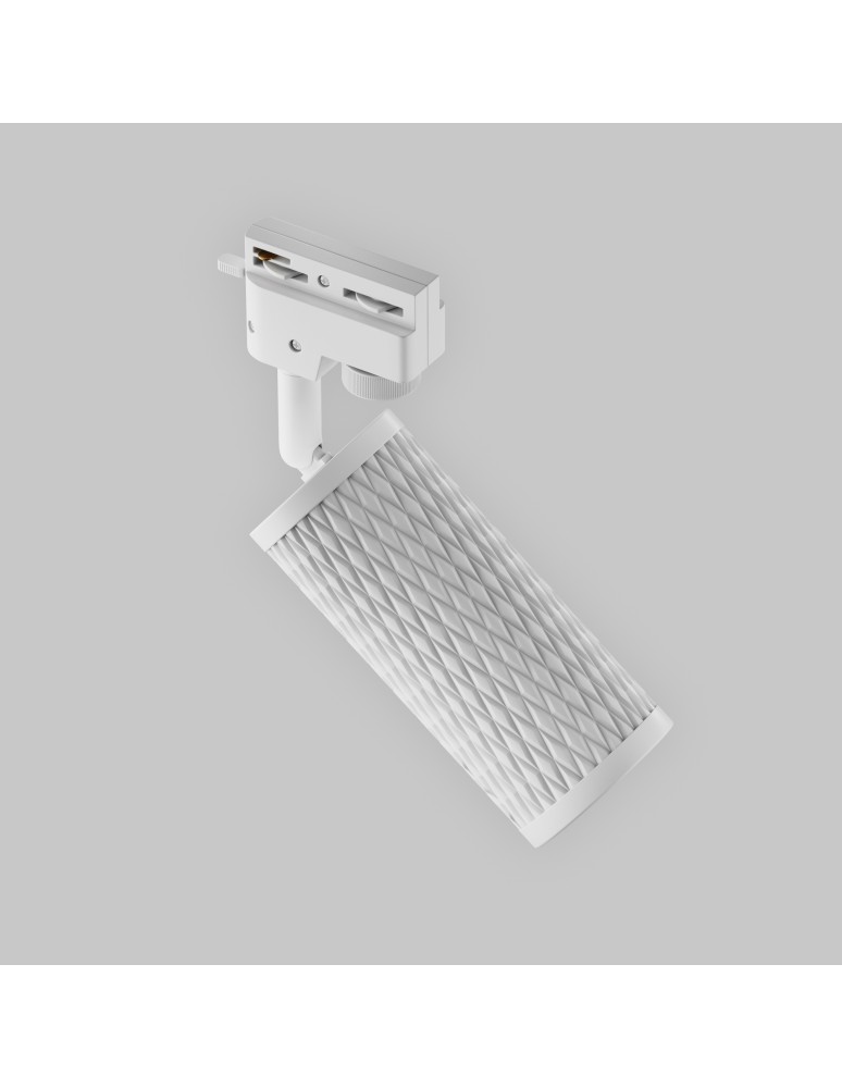Lamps for 1 phase busbars - Maytoni Focus Design UNITY Single Circuit Rail Spotlight 1xGU10 10W White TR011-1-GU10-W. - product kolory-swiatla.pl 6