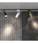 Lamps for 1 phase busbars - Maytoni Focus Design UNITY 1xGU10 10W Black TR011-1-GU10-B Single Circuit Rail Spotlight. - product 2