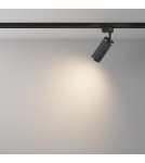 Lamps for 1 phase busbars - Maytoni Focus Design UNITY 1xGU10 10W Black TR011-1-GU10-B Single Circuit Rail Spotlight. - product 4