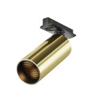 Lamps for 1 phase busbars - Maytoni Focus LED Spotlight for UNITY LED Single Circuit Rail 12W 900lm 3000K Brass TR021-1-12W3K-W-BBS - product 2