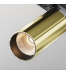 Lamps for 1 phase busbars - Maytoni Focus LED Spotlight for UNITY LED Single Circuit Rail 12W 900lm 3000K Brass TR021-1-12W3K-W-BBS - product 3