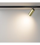 Lamps for 1 phase busbars - Maytoni Focus LED Spotlight for UNITY LED Single Circuit Rail 12W 900lm 3000K Brass TR021-1-12W3K-W-BBS - product 4