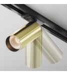 Lamps for 1 phase busbars - Maytoni Focus LED Spotlight for UNITY LED Single Circuit Rail 12W 900lm 3000K Brass TR021-1-12W3K-W-BBS - product 7