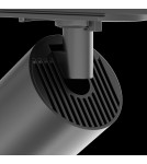 Lamps for 1 phase busbars - Maytoni Focus LED Spotlight for UNITY LED Single Circuit Rail 12W 900lm 3000K Black TR021-1-12B3K-W-B - product 3