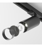 Lamps for 1 phase busbars - Maytoni Focus LED Spotlight for UNITY LED Single Circuit Rail 12W 900lm 3000K Black TR021-1-12B3K-W-B - product 4